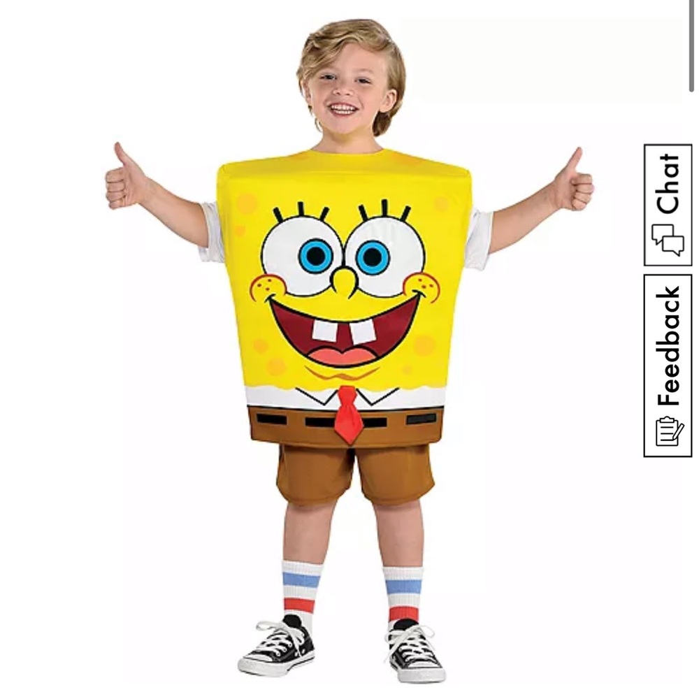 Child SpongeBob SquarePants Costume - Nickelodeon